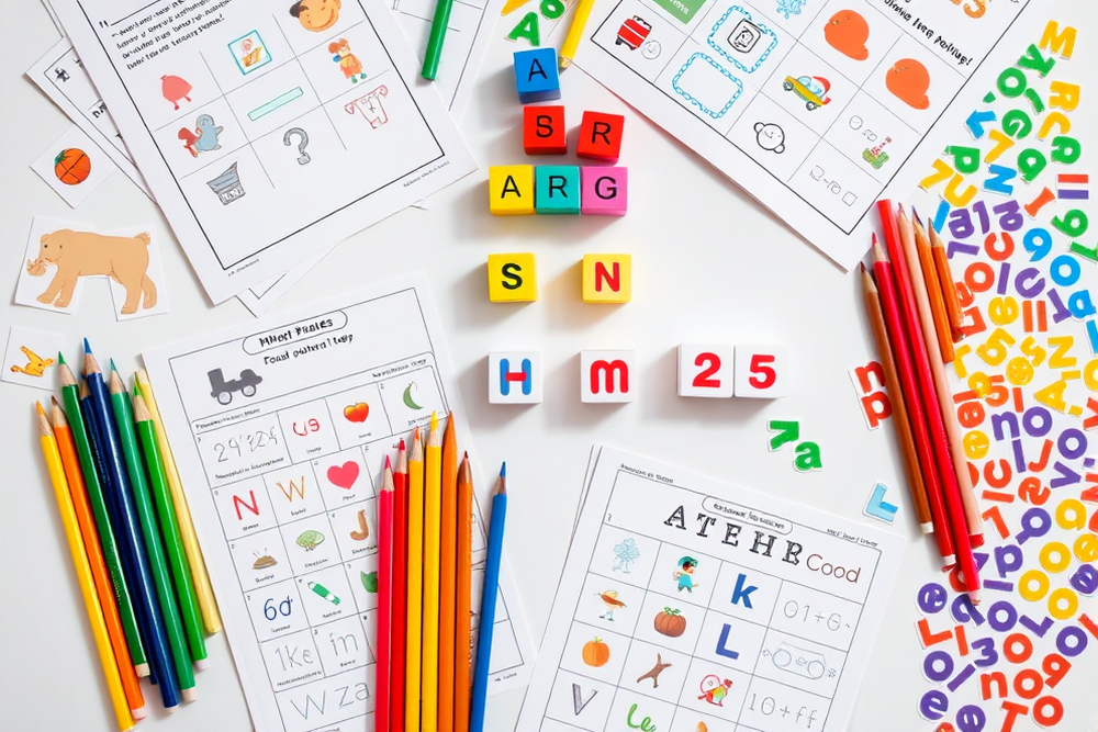 easy phonics activities at home — Easy Phonics Activities At Home (the finished result)