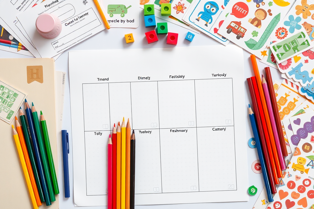 cheap homeschooling weekly planner β Cheap Homeschooling Weekly Planner (the finished result)