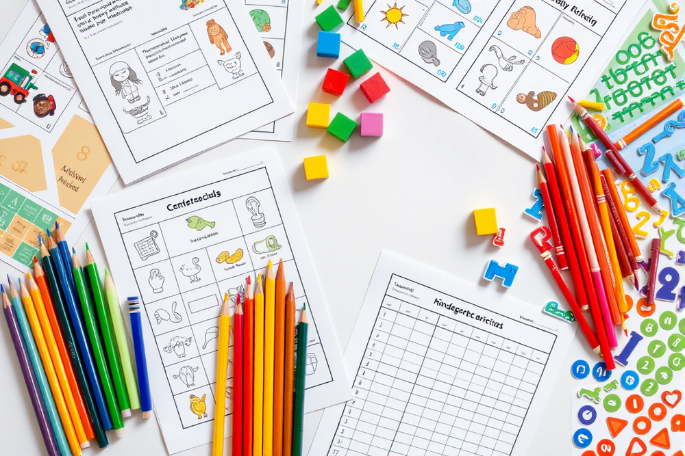 homeschool curriculum kindergarten — Homeschool Curriculum Kindergarten (the finished result)