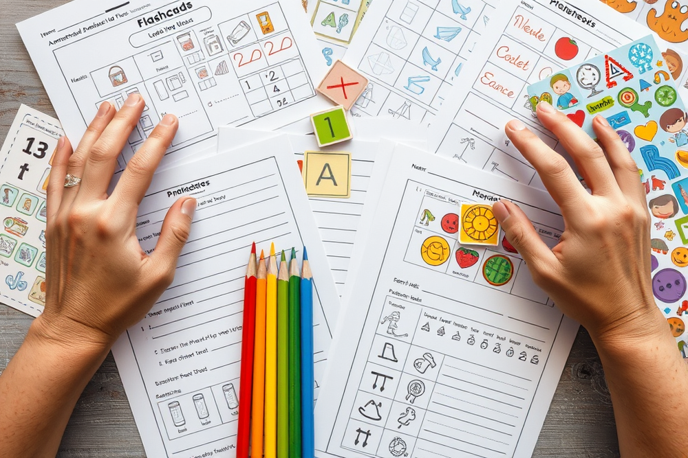 homeschool printables activities & games — Homeschool Printables Activities & Games (the finished result)