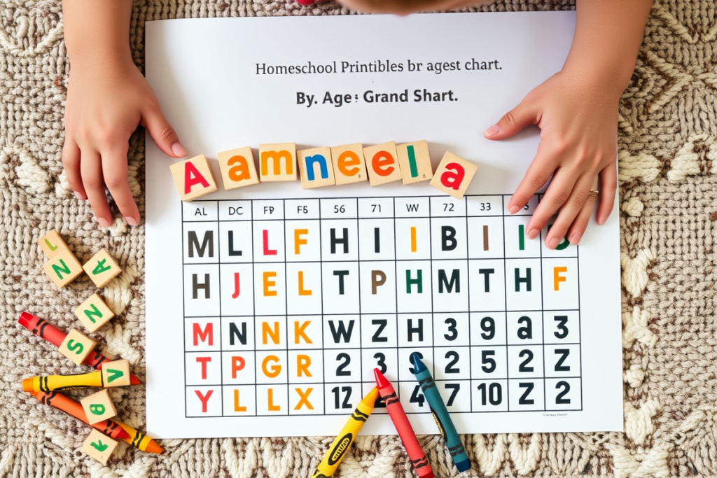 Homeschool Printables By Age & Grade