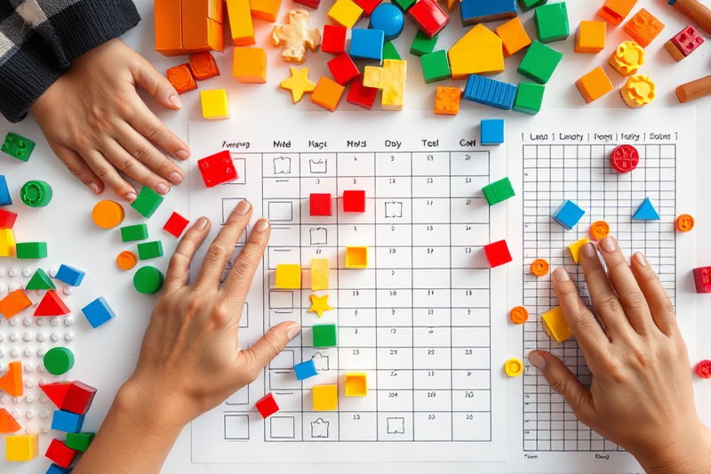 homeschool schedule checklist — Homeschool Schedule Checklist (the finished result)