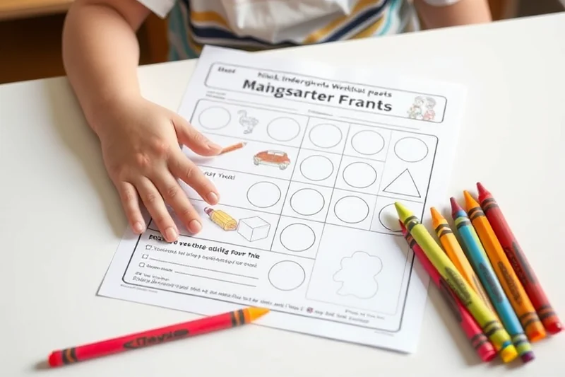 basic kindergarten worksheets for small spaces — Basic Kindergarten Worksheets For Small Spaces (step by step)