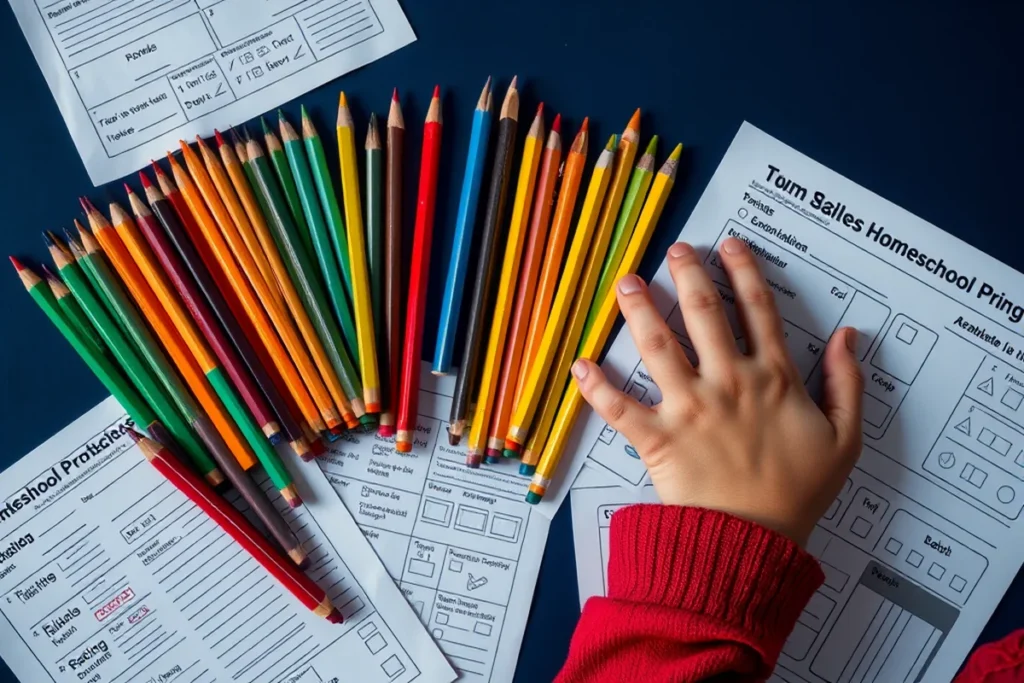 Budget Homeschool Printables Progress