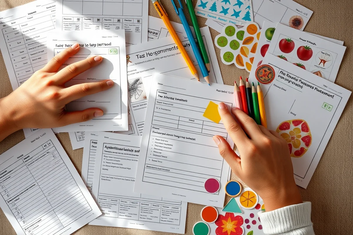 diy homeschool printables progress assessment โ Diy Homeschool Printables Progress Assessment (the finished result)
