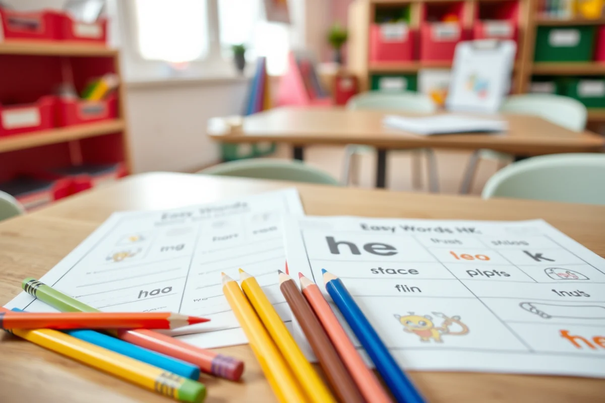 easy words for pre k — Easy Words For Pre K