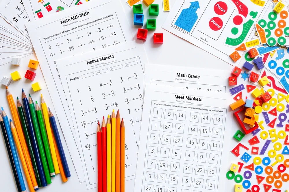 first grade math worksheets free print — First Grade Math Worksheets Free Print (the finished result)