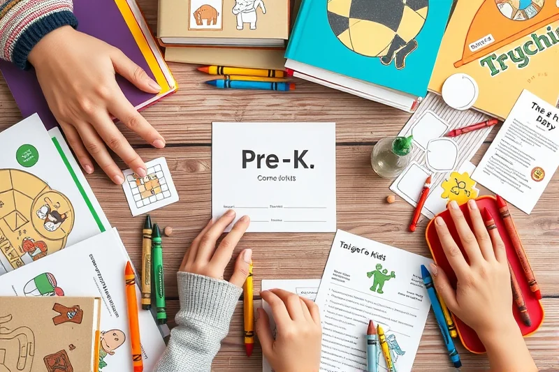 free pre k learning printables on a budget — Free Pre K Learning Printables On A Budget (the finished result)