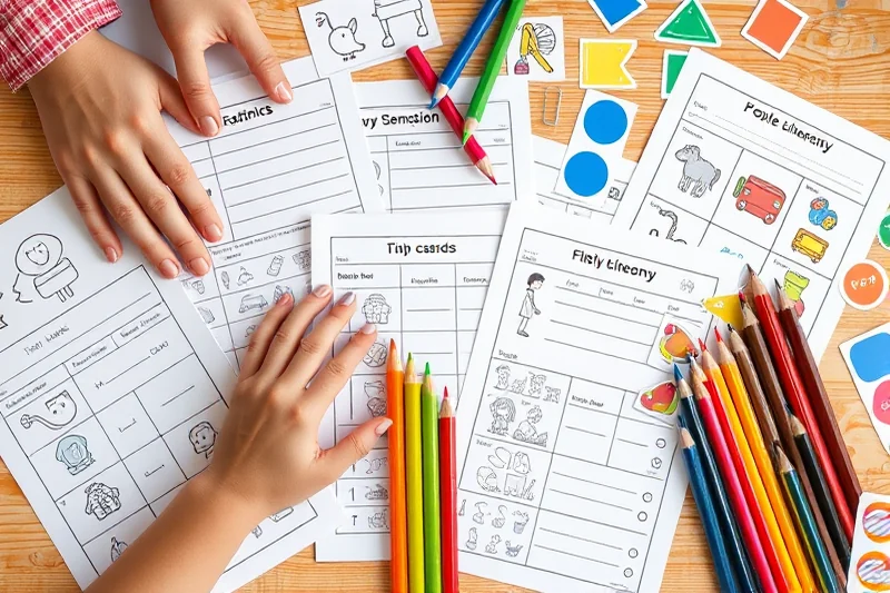 free pre k printables tips — Free Pre K Printables Tips (the finished result)