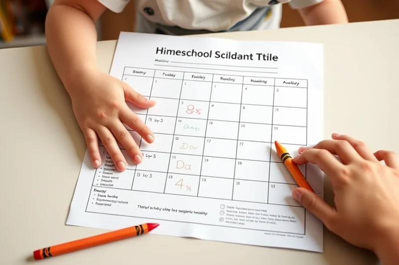 homeschool schedule template kindergarten ā Homeschool Schedule Template Kindergarten (step by step)