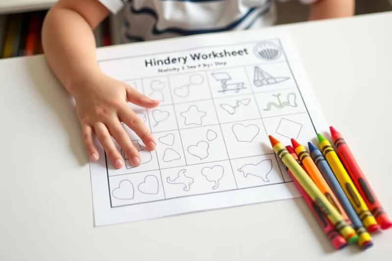 kindergarten worksheets step by step — Kindergarten Worksheets Step By Step (step by step)