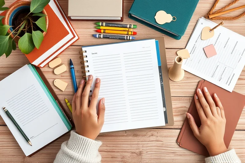 modern homeschool planner for mom — Modern Homeschool Planner For Mom (the finished result)