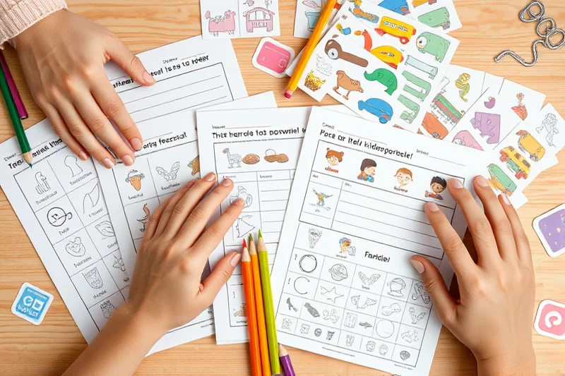 natural kindergarten worksheets for beginners — Natural Kindergarten Worksheets For Beginners (the finished result)