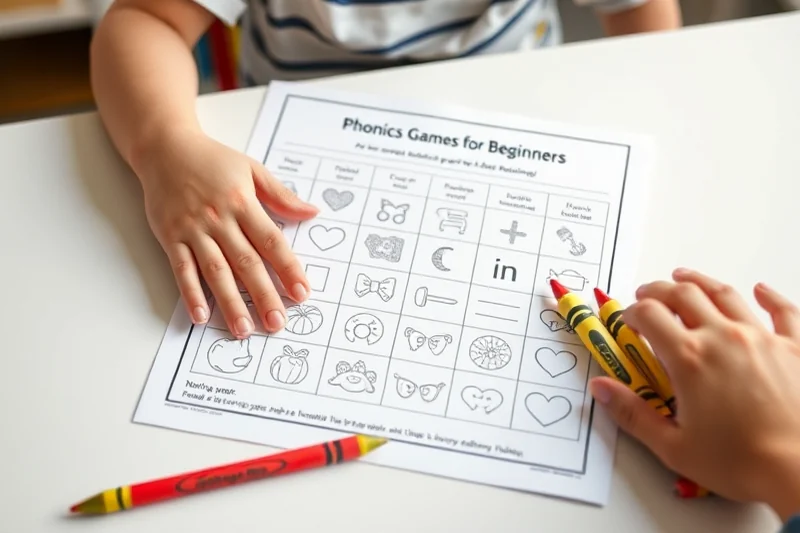 phonics games for beginners — Phonics Games For Beginners (step by step)