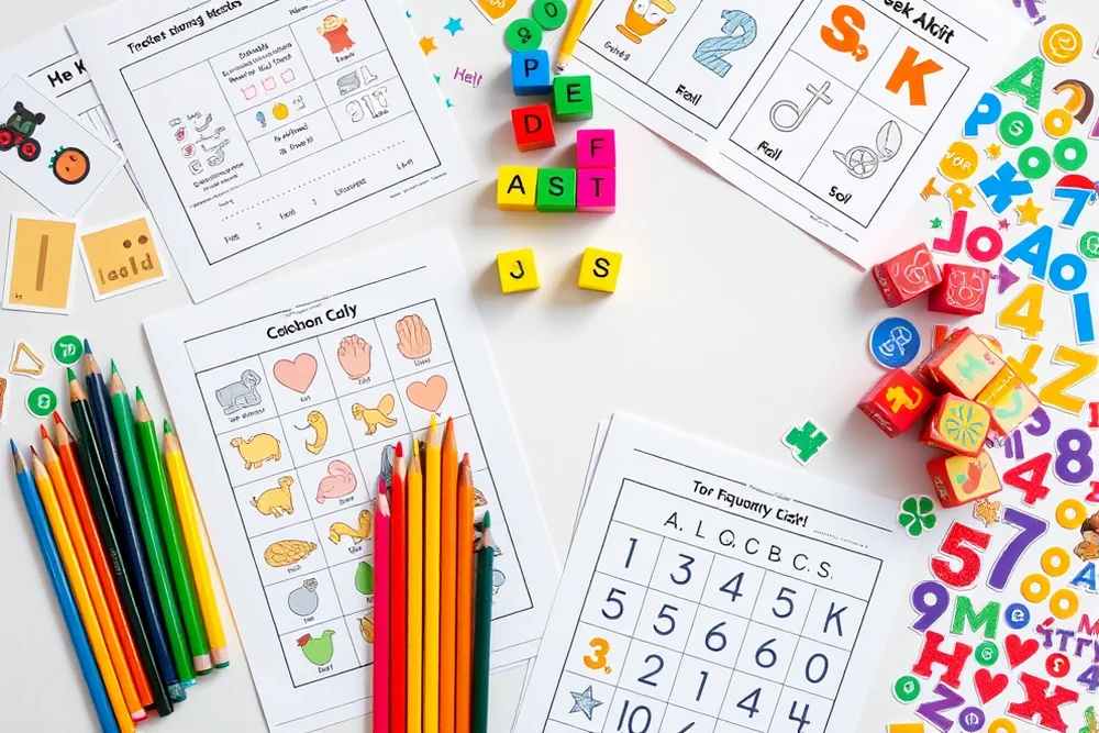 pre-k printables for beginners — Pre K Printables For Beginners (the finished result)