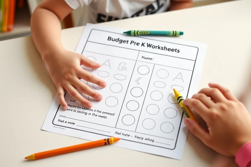 budget pre k worksheets β Budget Pre K Worksheets (step by step)