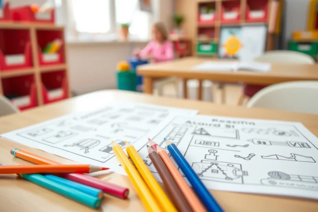 Easy Kindergarten Worksheets Free Printable