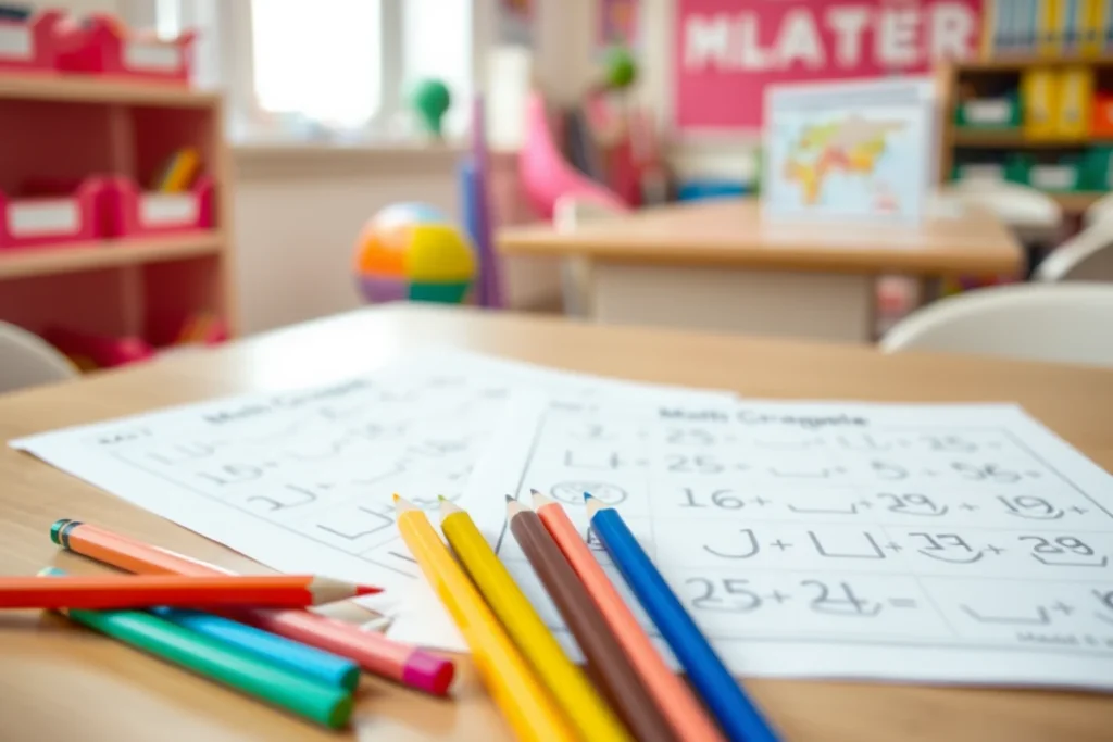 First Grade Math Worksheets Printable