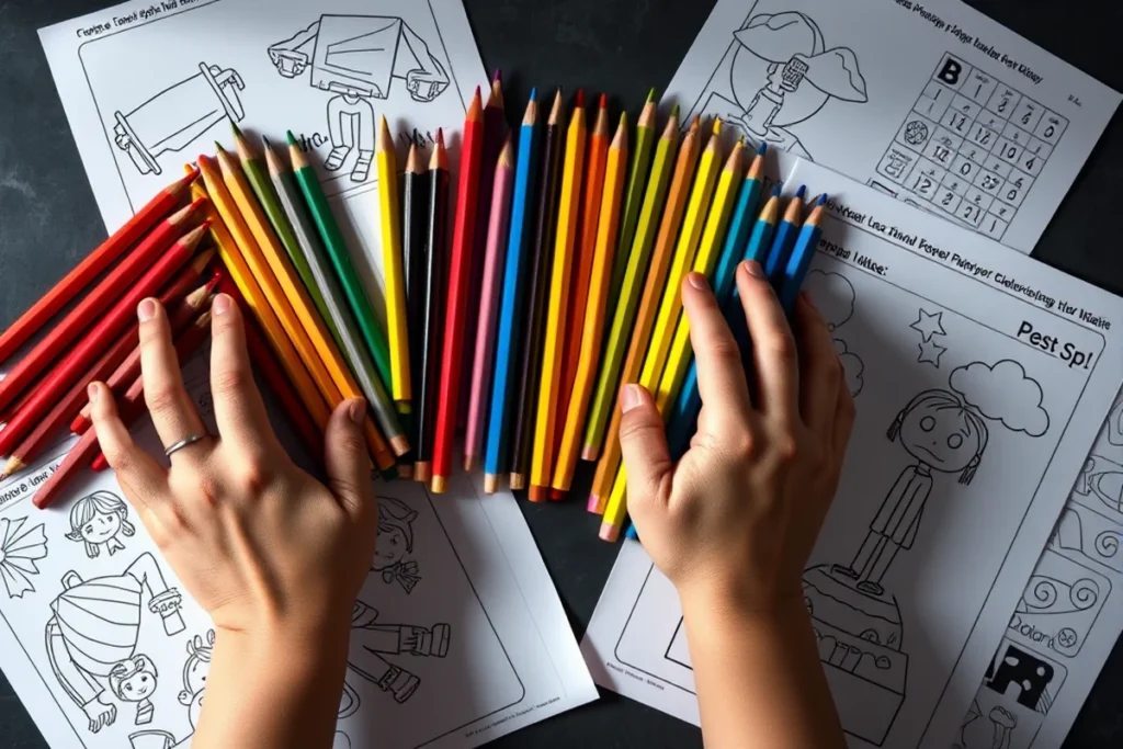 Free Printable Coloring Sheets For Kids