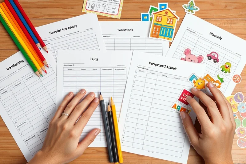 homeschool daily planner free printable — Homeschool Daily Planner Free Printable (the finished result)