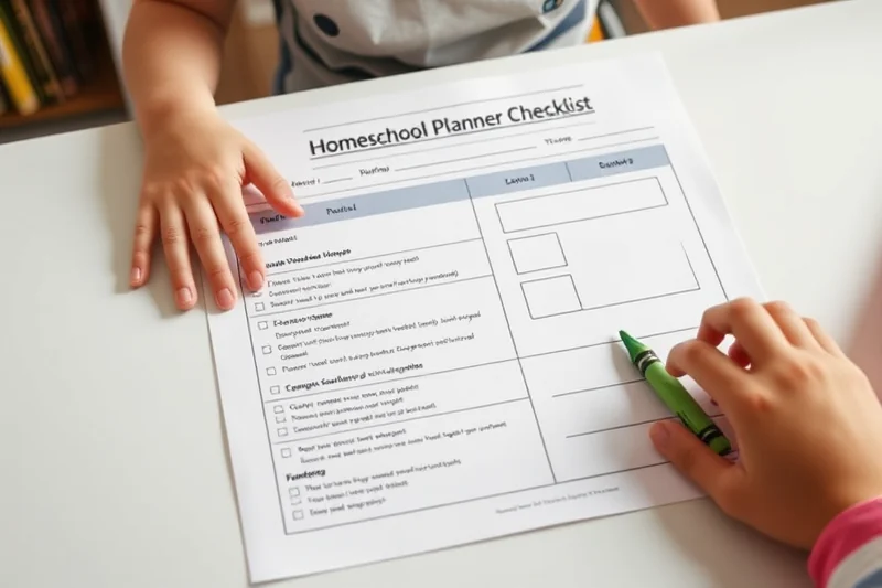 homeschool planner checklist ā Homeschool Planner Checklist (step by step)