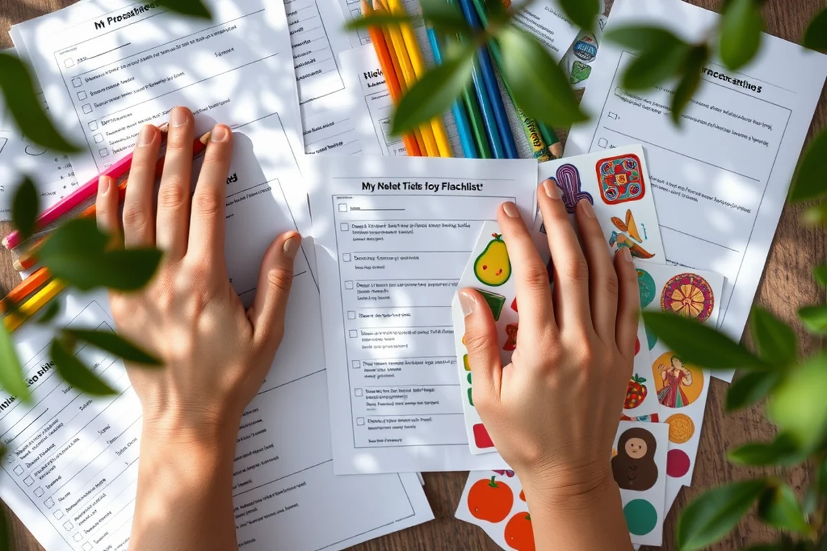 homeschool printables activities games checklist — Homeschool Printables Activities Games Checklist (the finished result)