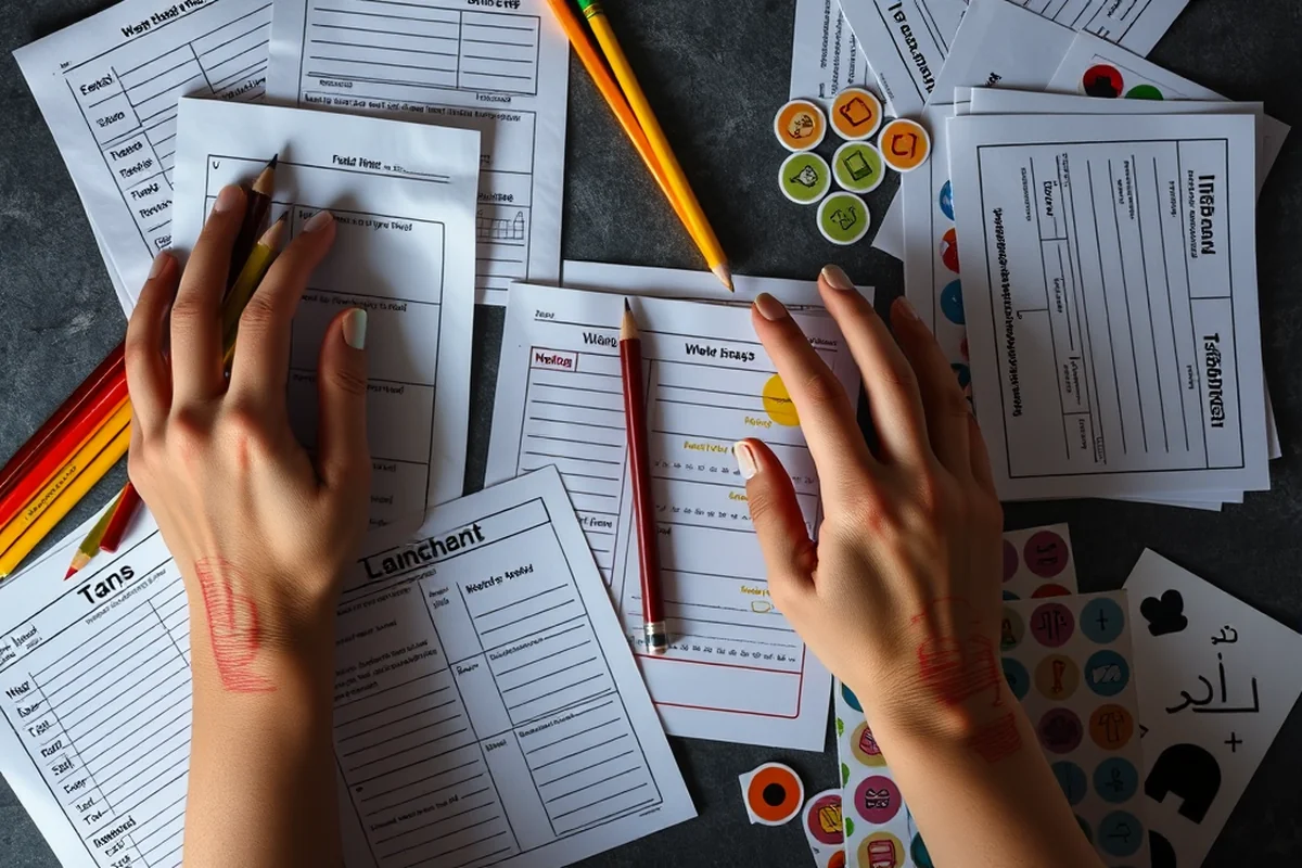 homeschool printables activities on a budget — Homeschool Printables Activities On A Budget (the finished result)