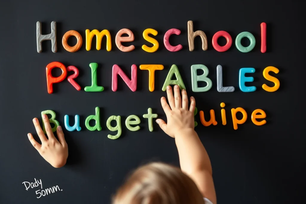 Homeschool Printables Budget Guide