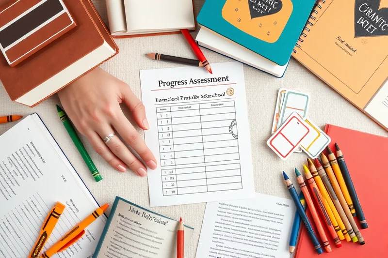 homeschool printables progress assessment printable ā Homeschool Printables Progress Assessment Printable (the finished result)