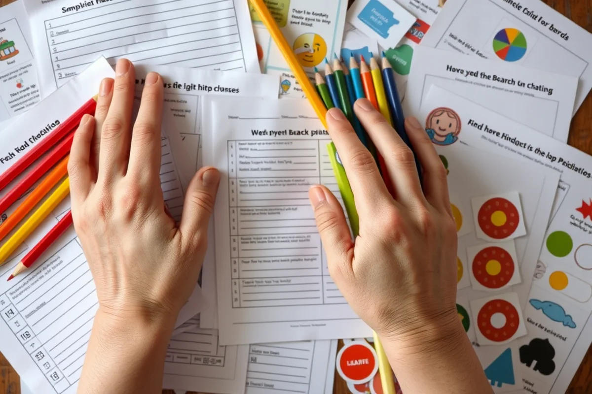 easy homeschool printables grade — Easy Homeschool Printables Grade (the finished result)