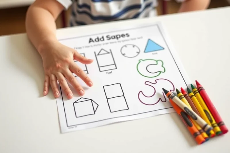 free preschool printables shapes — Free Preschool Printables Shapes (step by step)