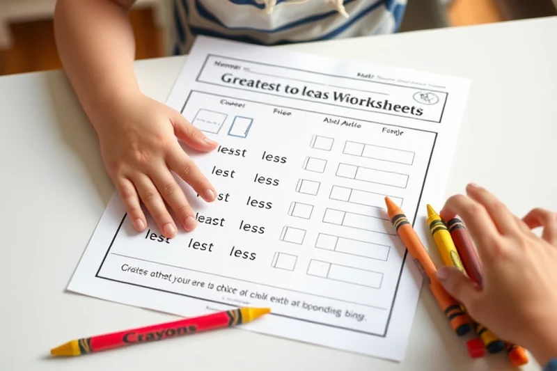 greatest to least worksheets for kindergarten reviews — Greatest To Least Worksheets For Kindergarten Reviews (step by step)