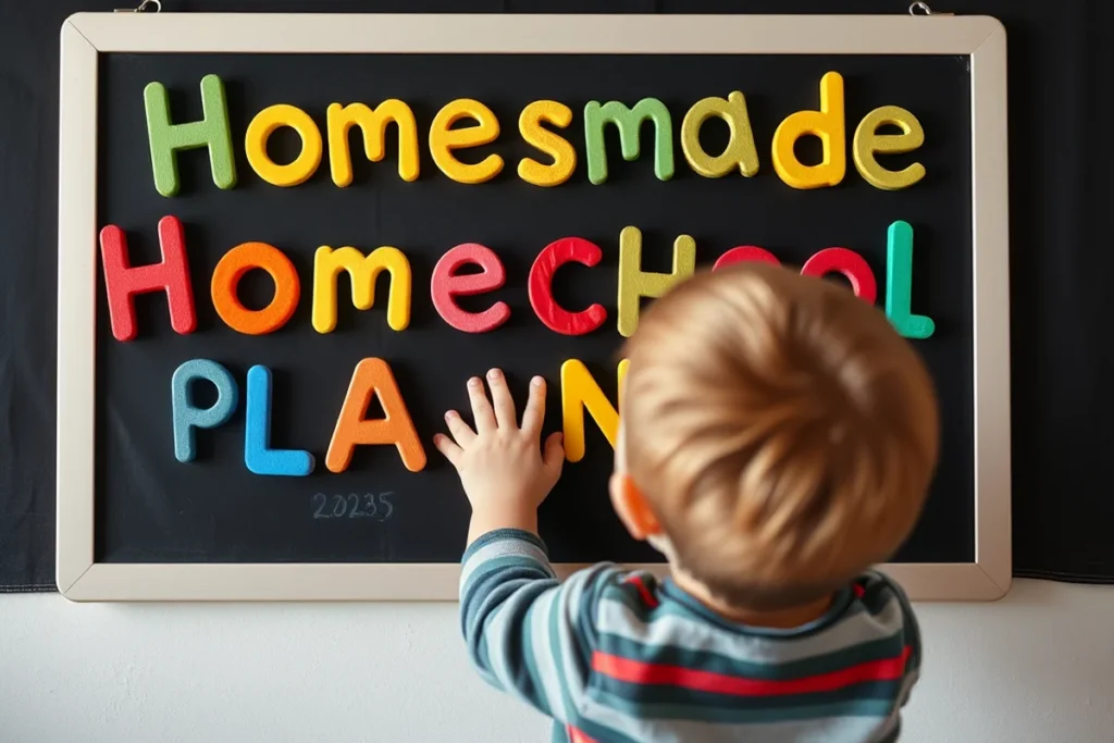 Homemade Homeschool Planner 2025