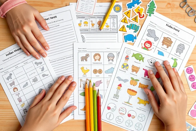 homeschool curriculum kindergarten free — Homeschool Curriculum Kindergarten Free (the finished result)