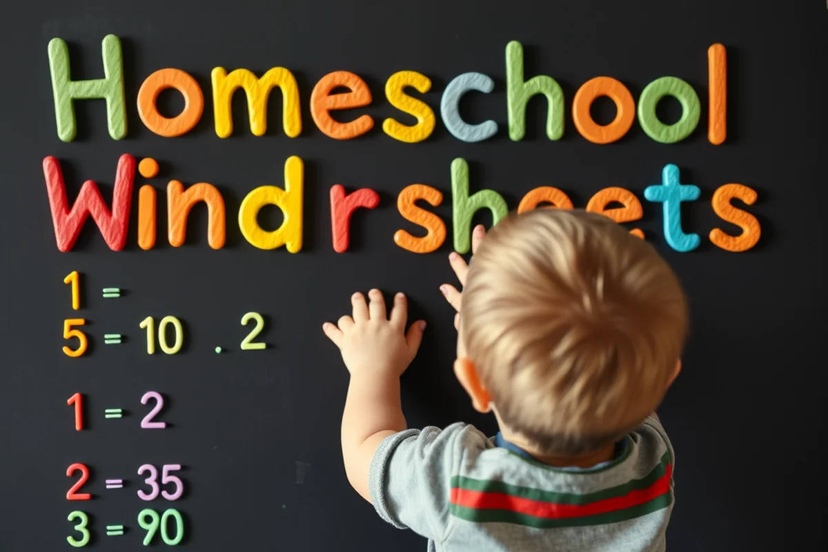 homeschool kindergarten worksheets math — Homeschool Kindergarten Worksheets Math