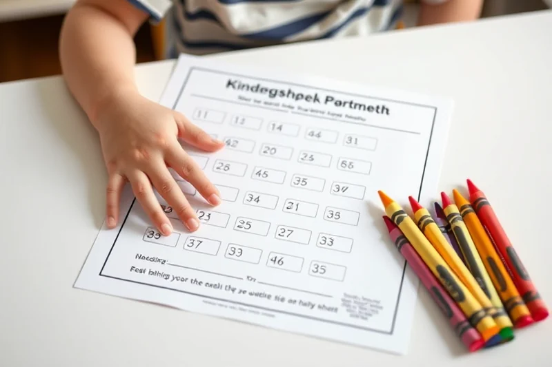 homeschool kindergarten worksheets math — Homeschool Kindergarten Worksheets Math (step by step)