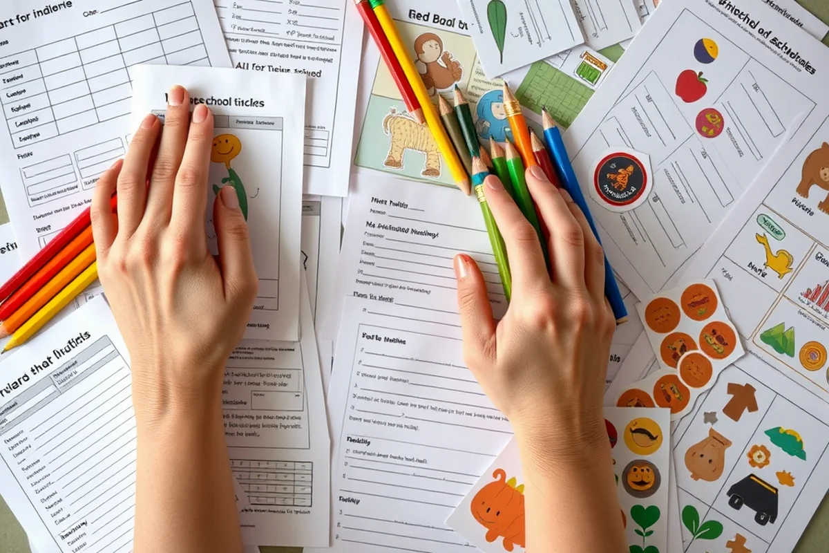homeschool printables lesson plans schedules for beginners — Homeschool Printables Lesson Plans Schedules For Beginners (the finished result)