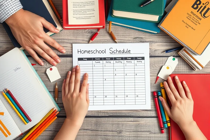 homeschool schedule template google sheets — Homeschool Schedule Template Google Sheets (the finished result)