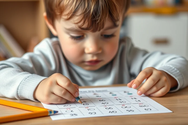kindergarten math worksheets for beginners — Kindergarten Math Worksheets For Beginners (step by step)