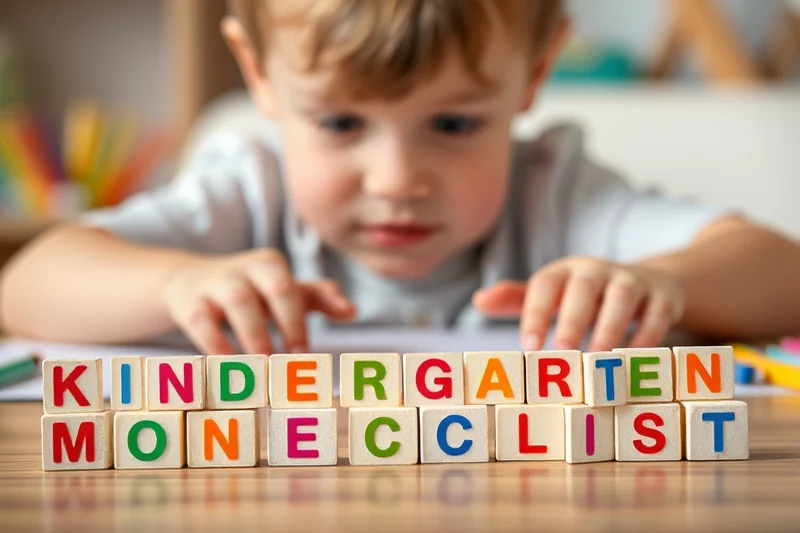 kindergarten worksheets for beginners checklist — Kindergarten Worksheets For Beginners Checklist (step by step)