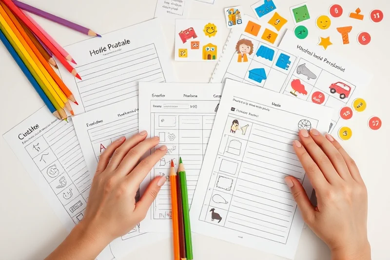 minimalist kindergarten activities worksheets free — Minimalist Kindergarten Activities Worksheets Free (the finished result)