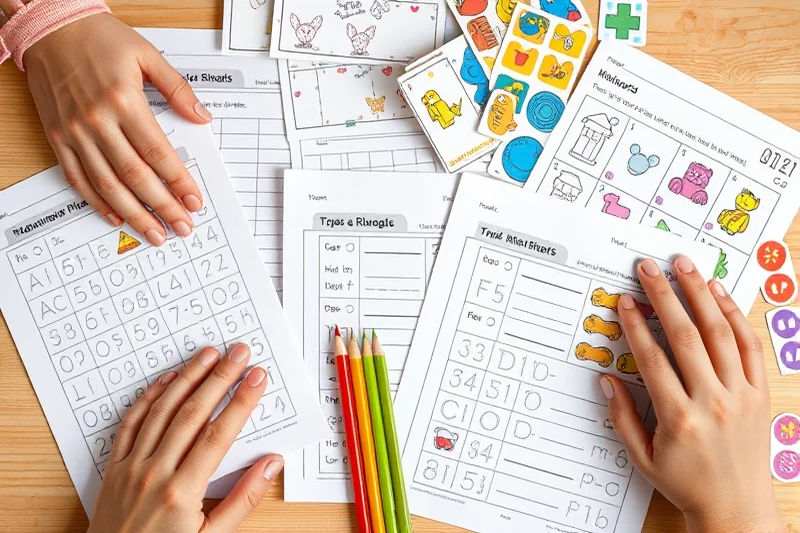 pre k worksheets under 30 minutes — Pre K Worksheets Under 30 Minutes (the finished result)