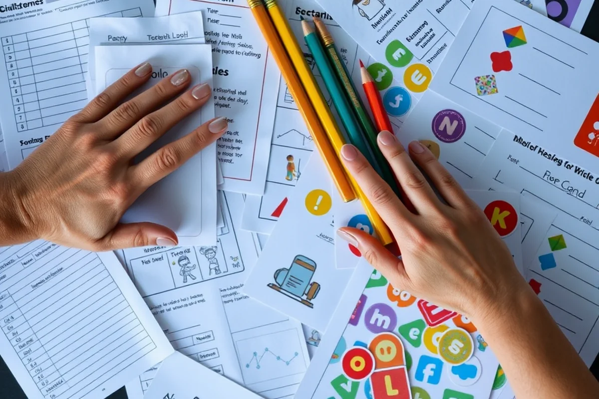 quick homeschool printables lesson plans schedules — Quick Homeschool Printables Lesson Plans Schedules (the finished result)